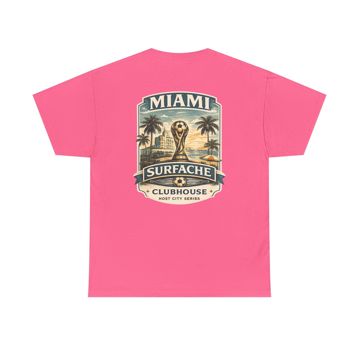 Surfache Miami Clubhouse T-Shirt — Vintage Palm Beach Surf Tee