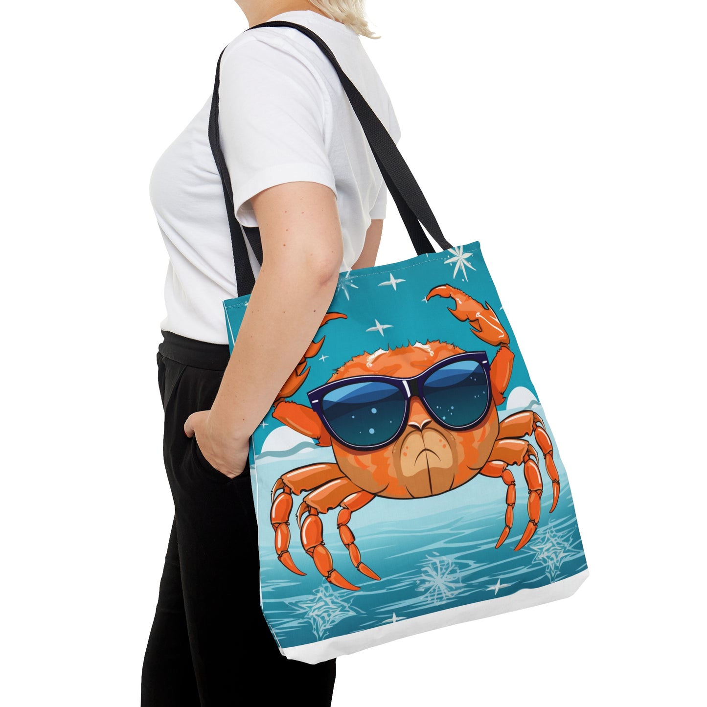 Crabby Travel Tote Bag