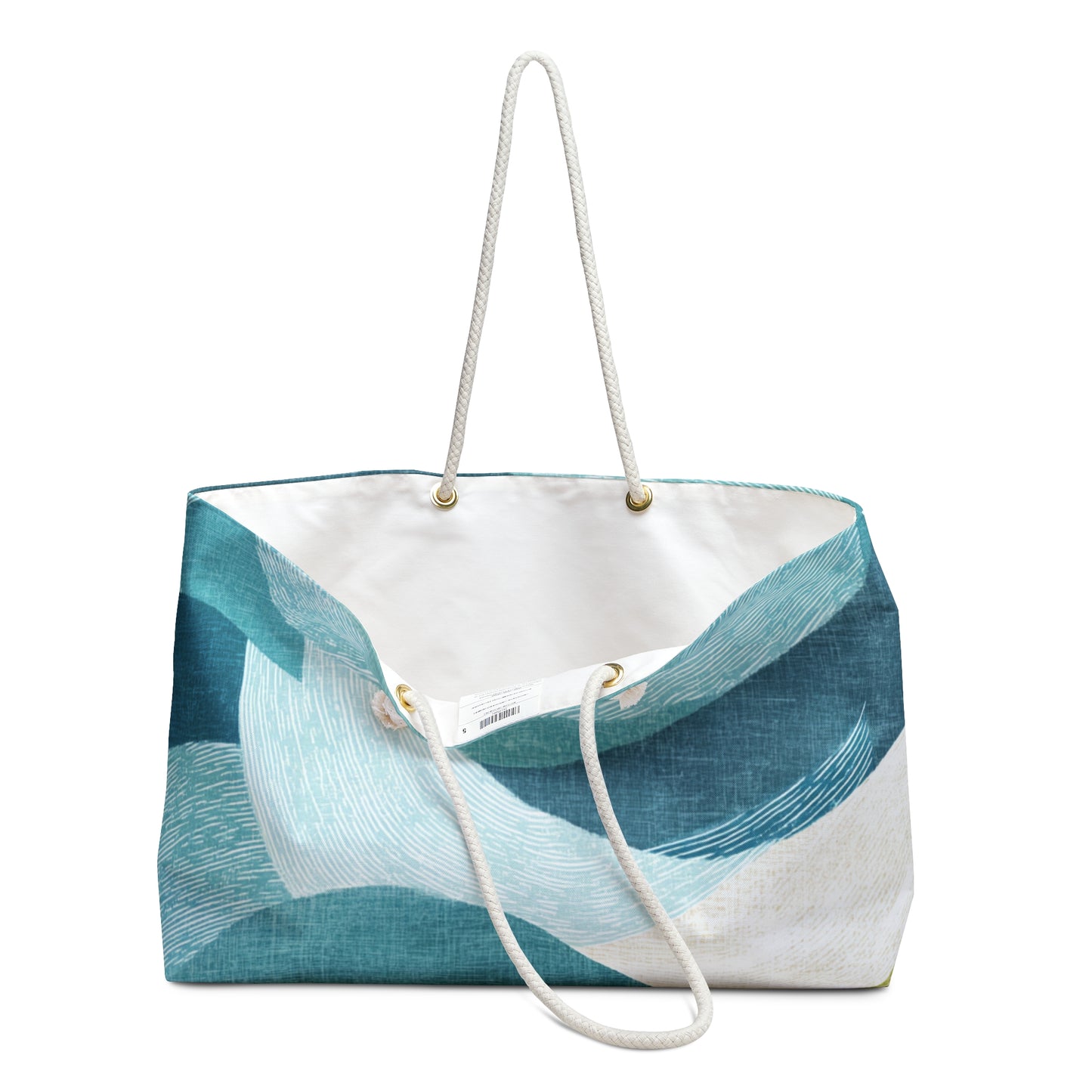 Surf Wave Weekender Bag — Coastal Travel Tote