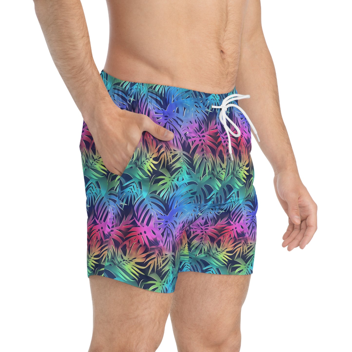 Moda Urbano Tropical Modern Swim Trunk Volleys