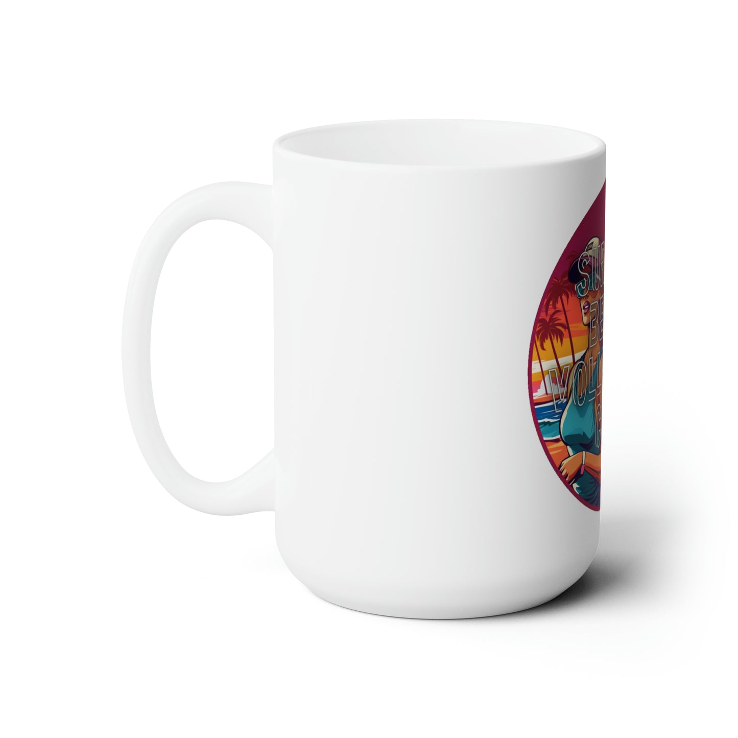 Surface Beach Volleyball Club Ceramic Mug 15oz