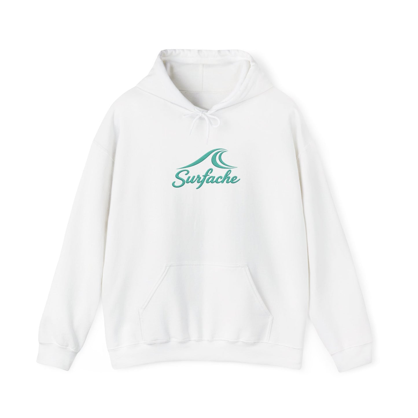 Surfache World Cup Wave Hoodie — Vintage Surf Patch Graphic Hooded Sweatshirt
