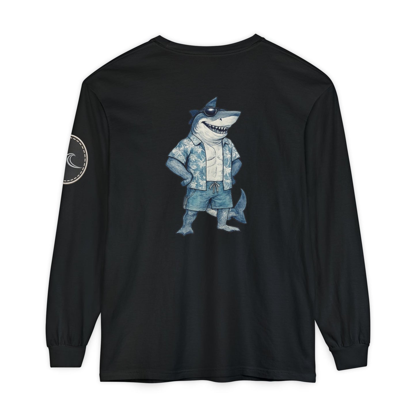 Surfache Shark Graphic Long Sleeve Tee
