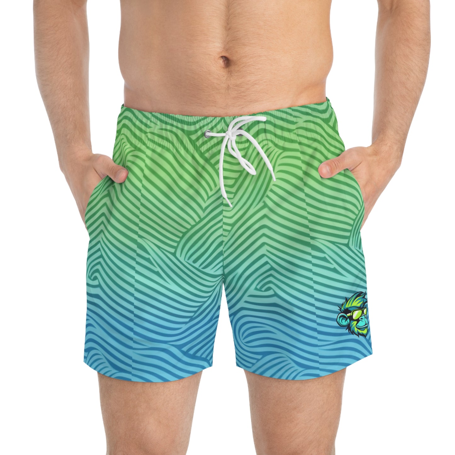 Mascot Surface Beach Volleyball Club Modern Swim Trunks