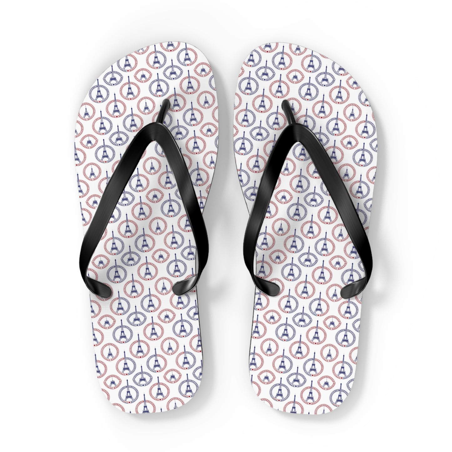 Paris Olympics Inspired Moda Urbano Designer Flip Flops