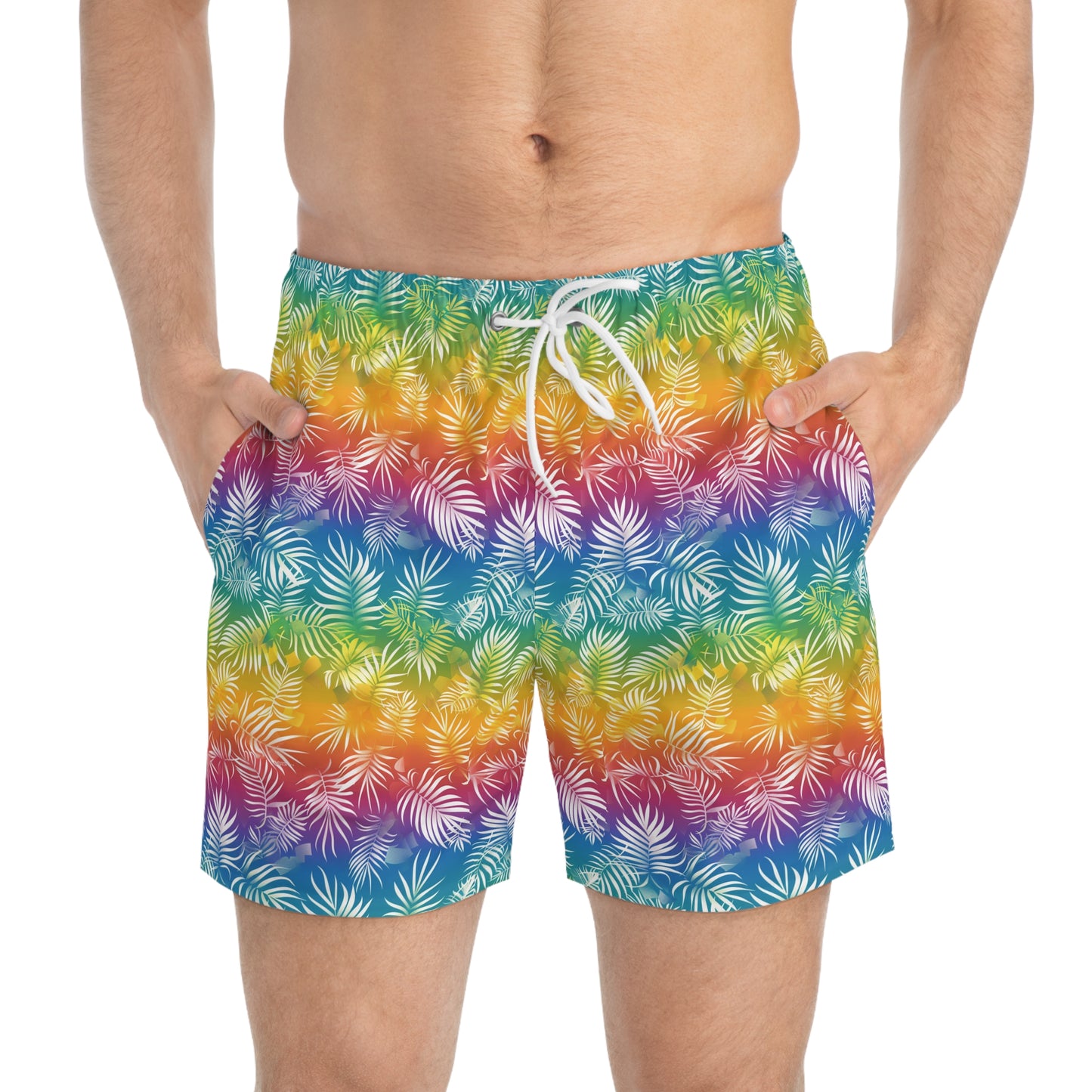 Moda Urbano Tropical Modern Swim Trunk Volleys