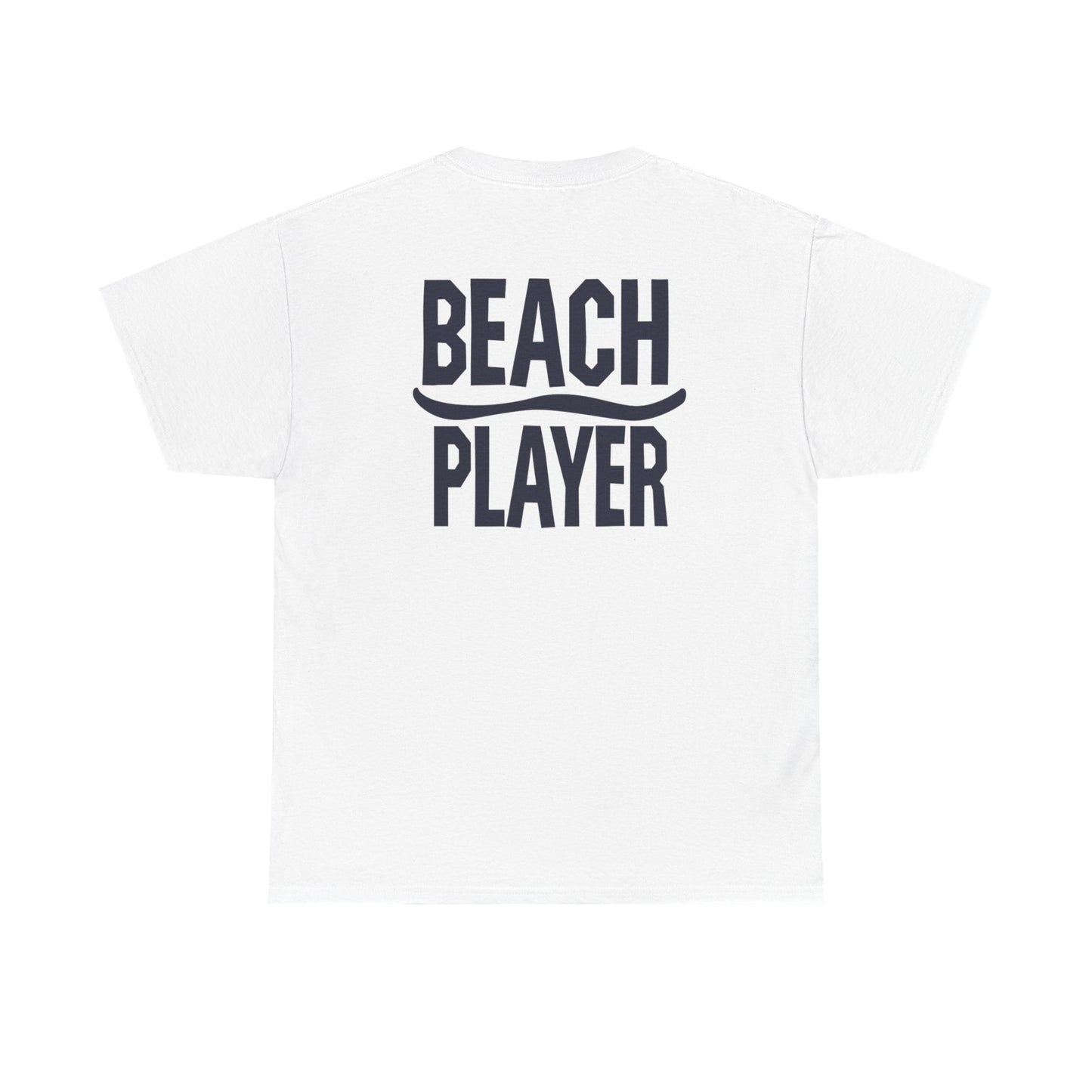 Beach Player Volleyball Tee — Surface Beach Club Graphic T-Shirt
