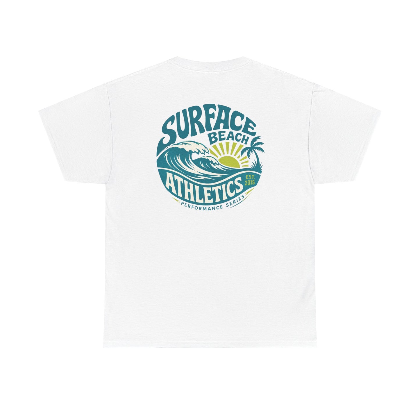 Surface Beach Athletics T-Shirt — Coastal Surf Vintage Tee