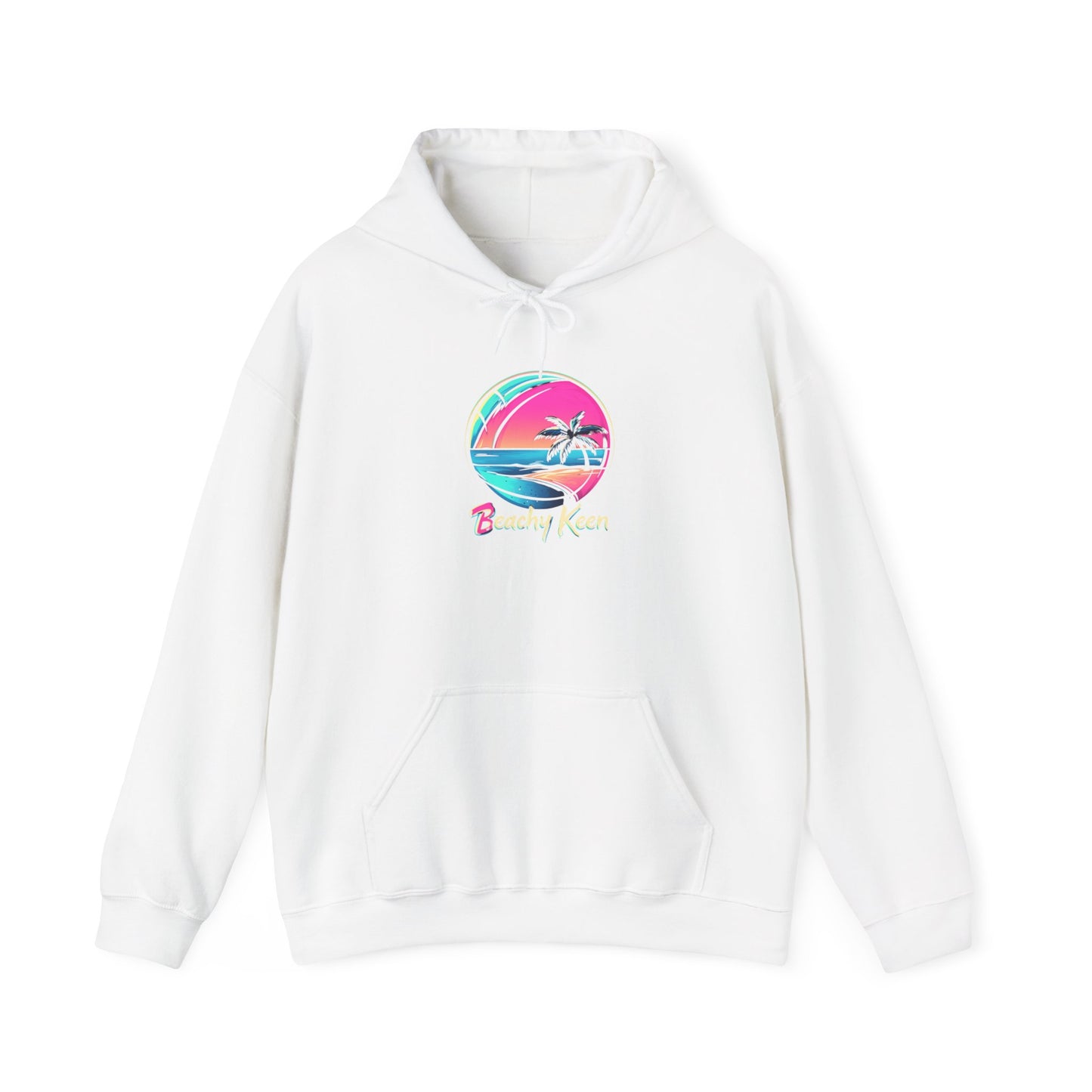 Beachy Keen Surface Beach Volleyball Unisex Heavy Blend™ Hooded Sweatshirt