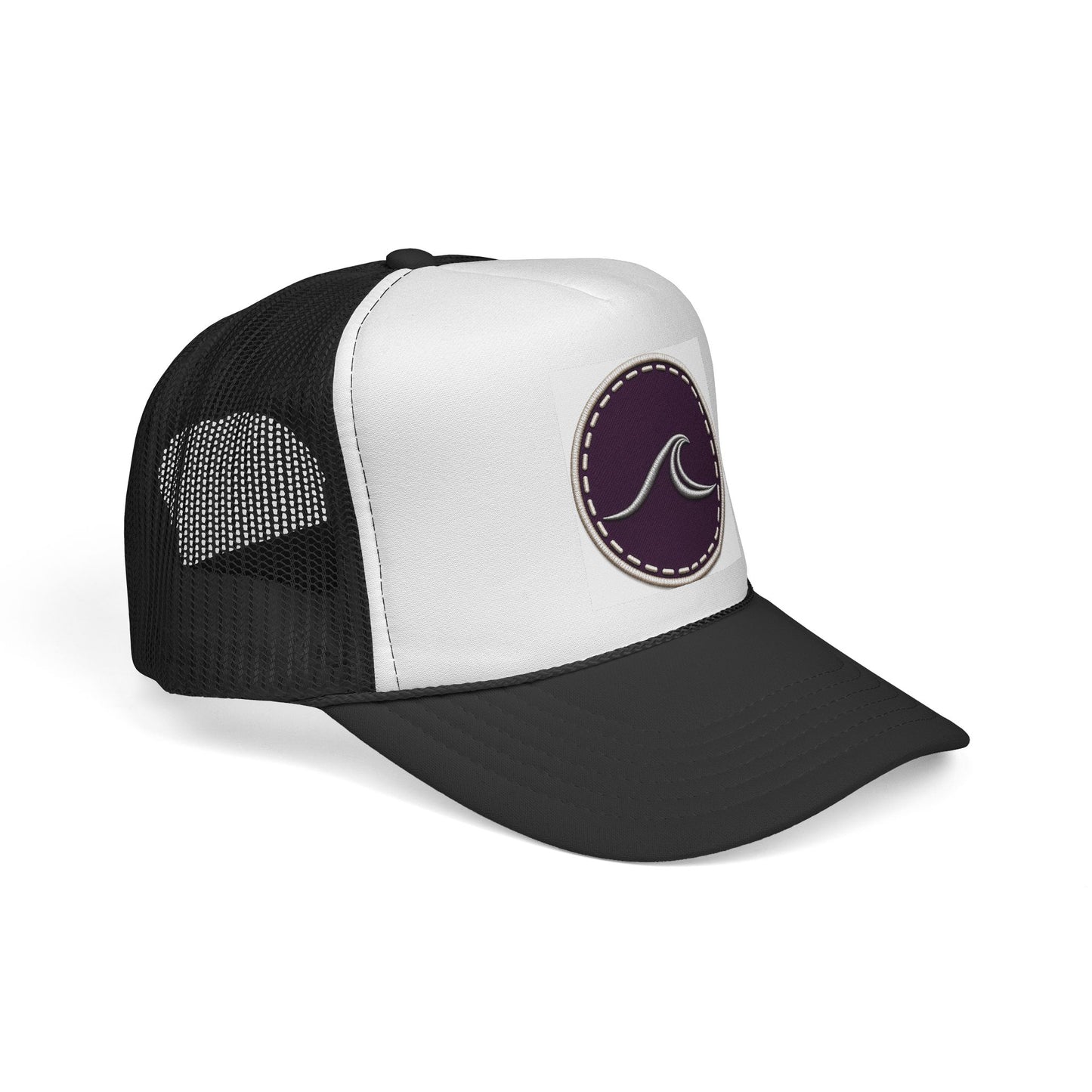 Surfache Wave Trucker Hat — Vintage Surf Logo Cap for Beach Lov