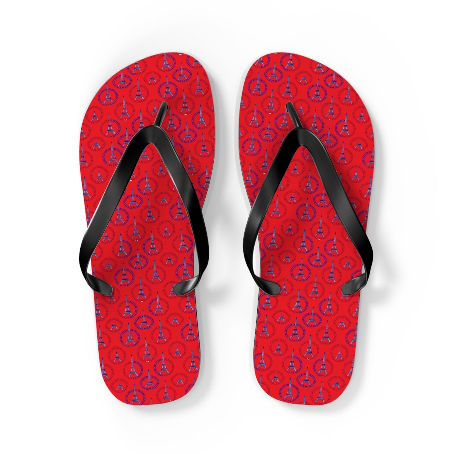 Paris Olympics Inspired Moda Urbano Designer Flip Flops