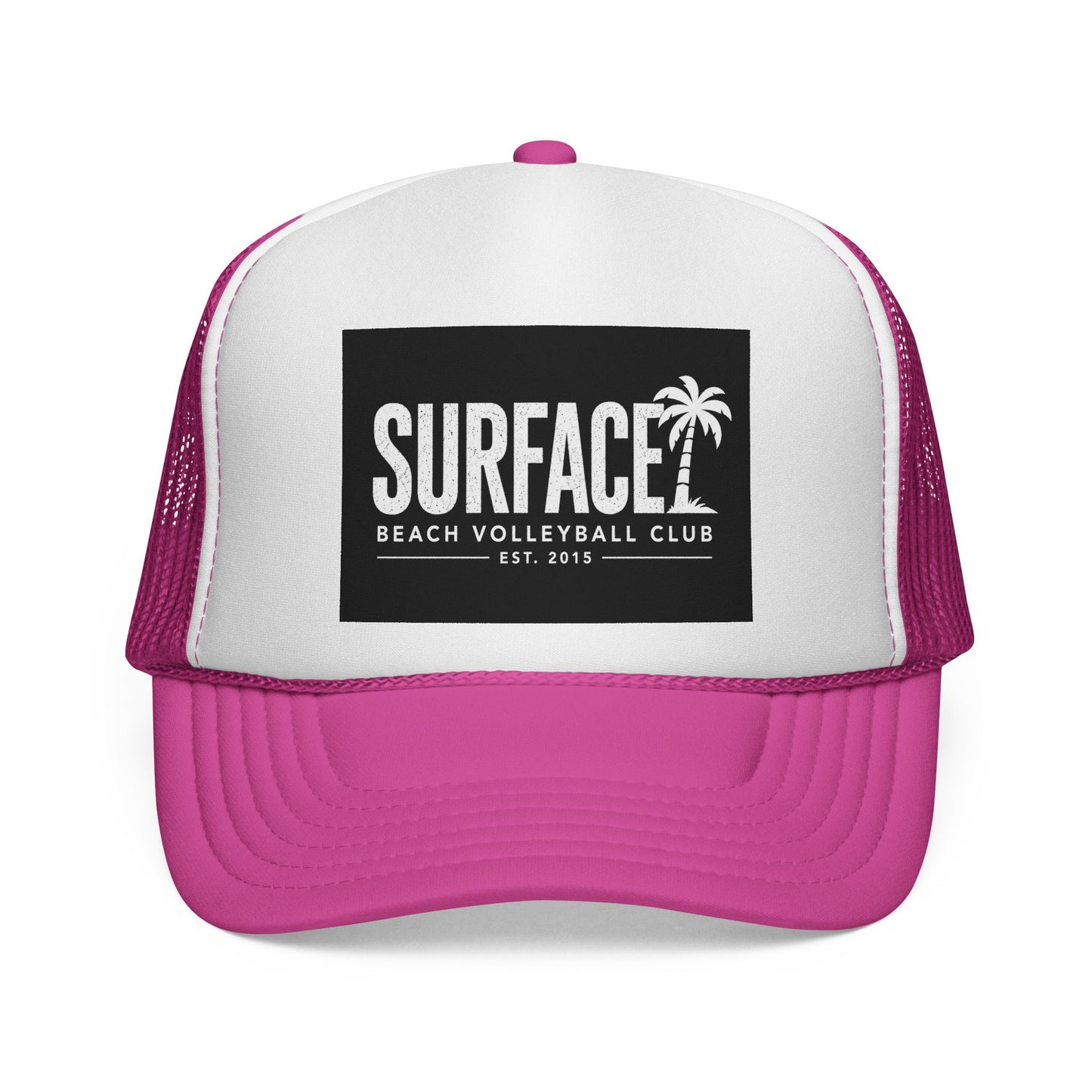 Surface Beach Volleyball Club Trucker Cap | Surf Palm Logo