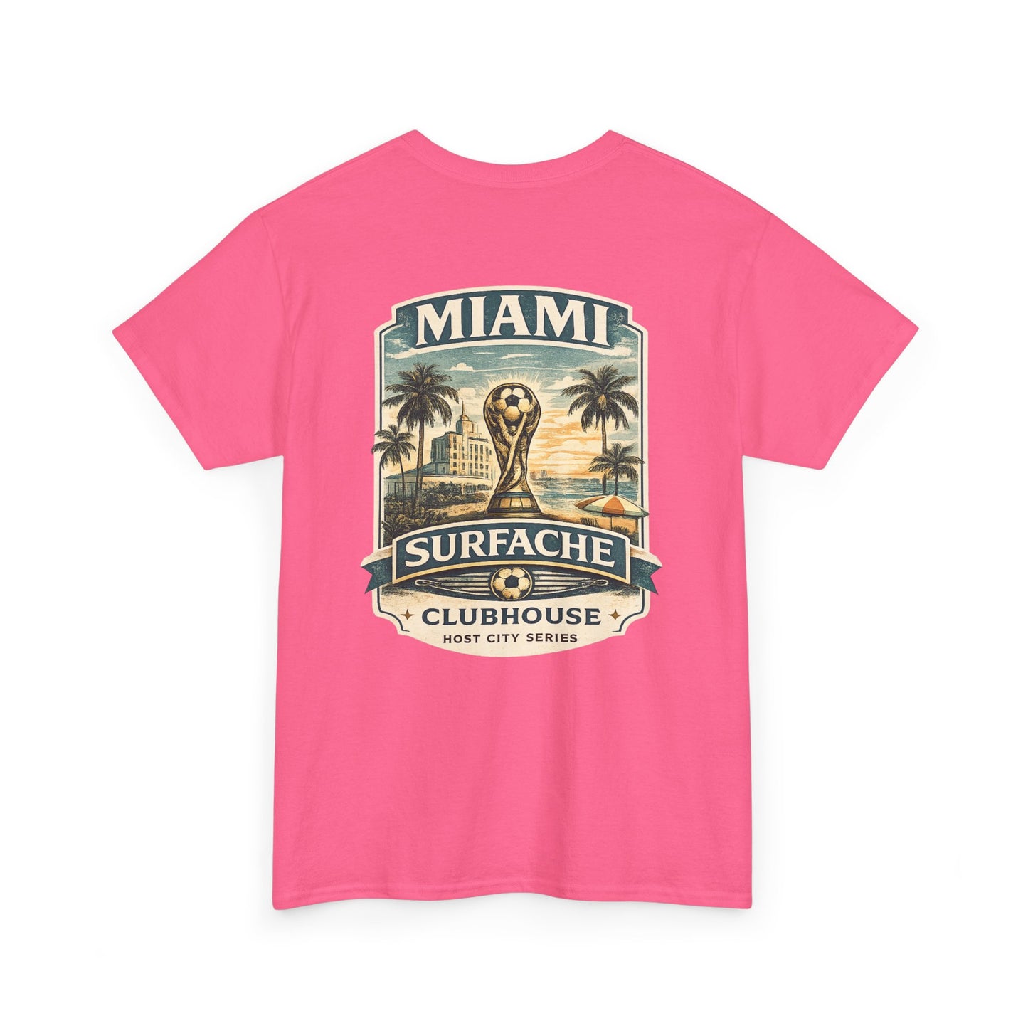 Surfache Miami Clubhouse T-Shirt — Vintage Palm Beach Surf Tee