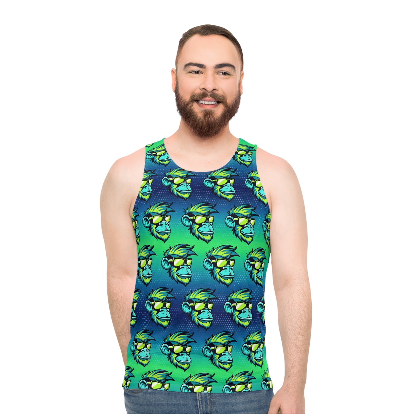 Mascot Surface Beach Volleyball Club Unisex Tank Top (AOP)