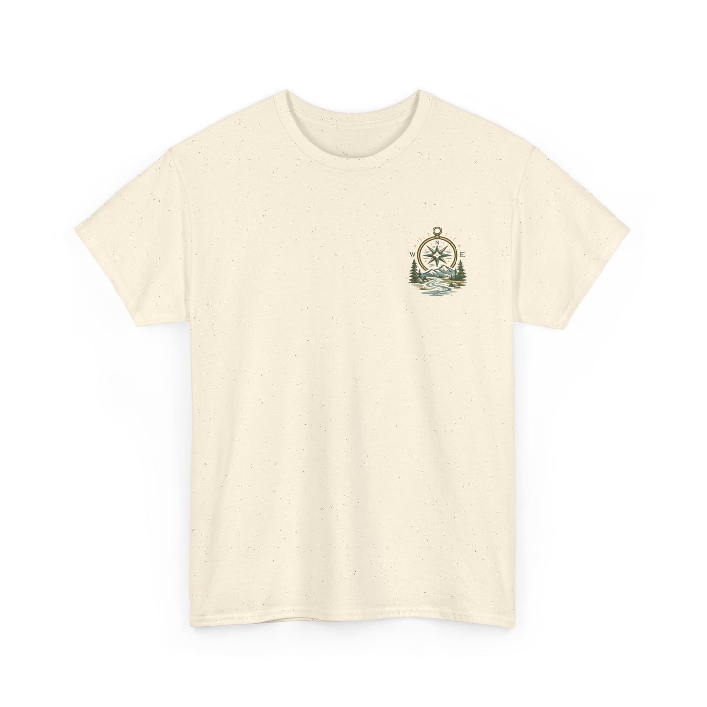 Adventure Compass Tee — "You Can't Control Everything" Outdoor Graphic T‑Shirt
