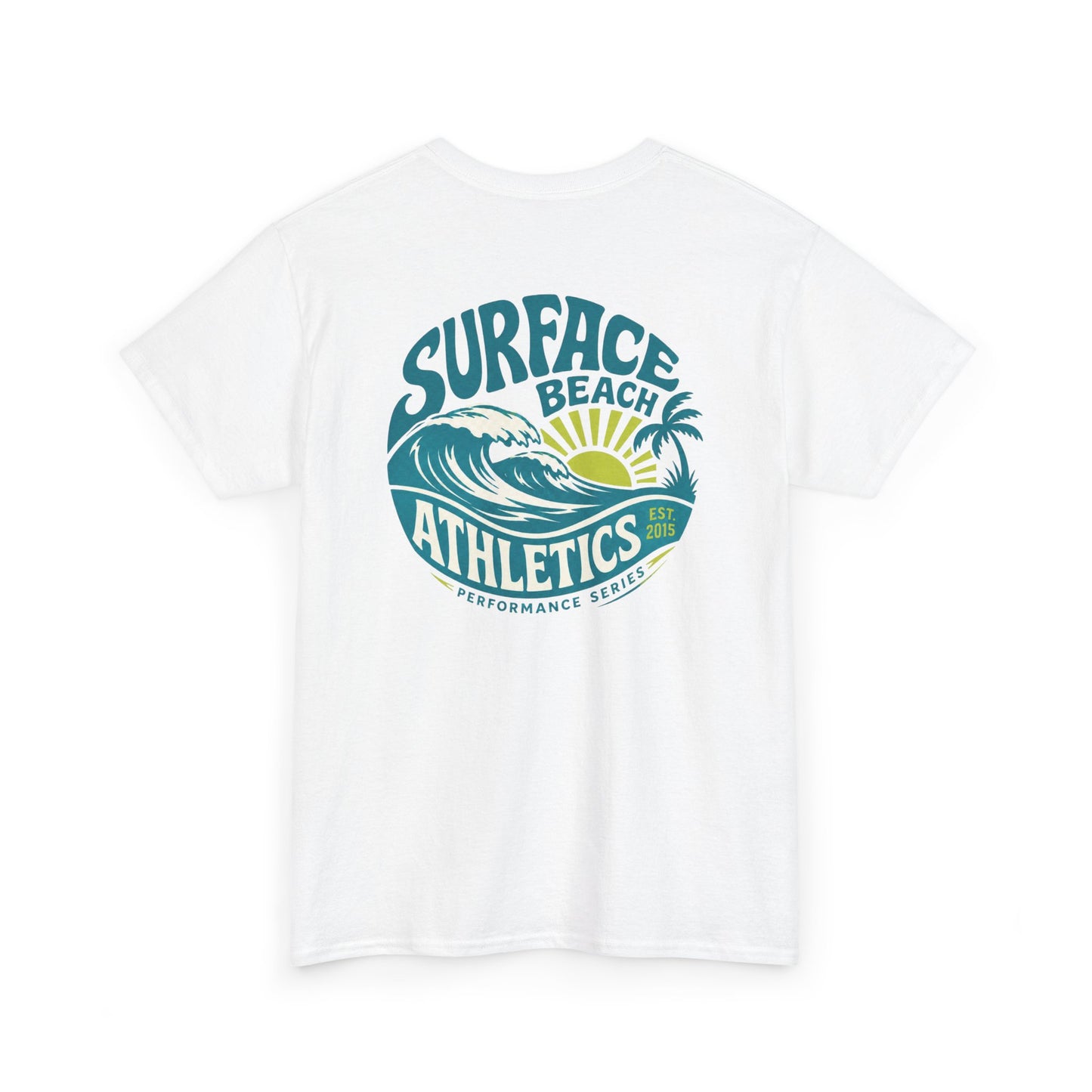 Surface Beach Athletics T-Shirt — Coastal Surf Vintage Tee