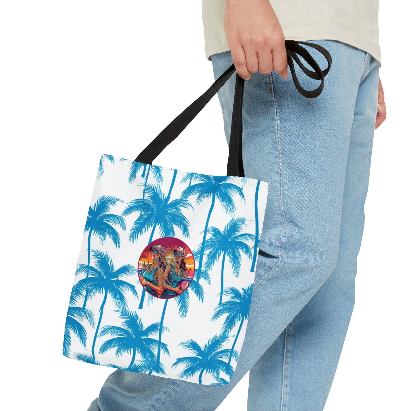 Surface Beach Volleyball Club Travel Tote Bag