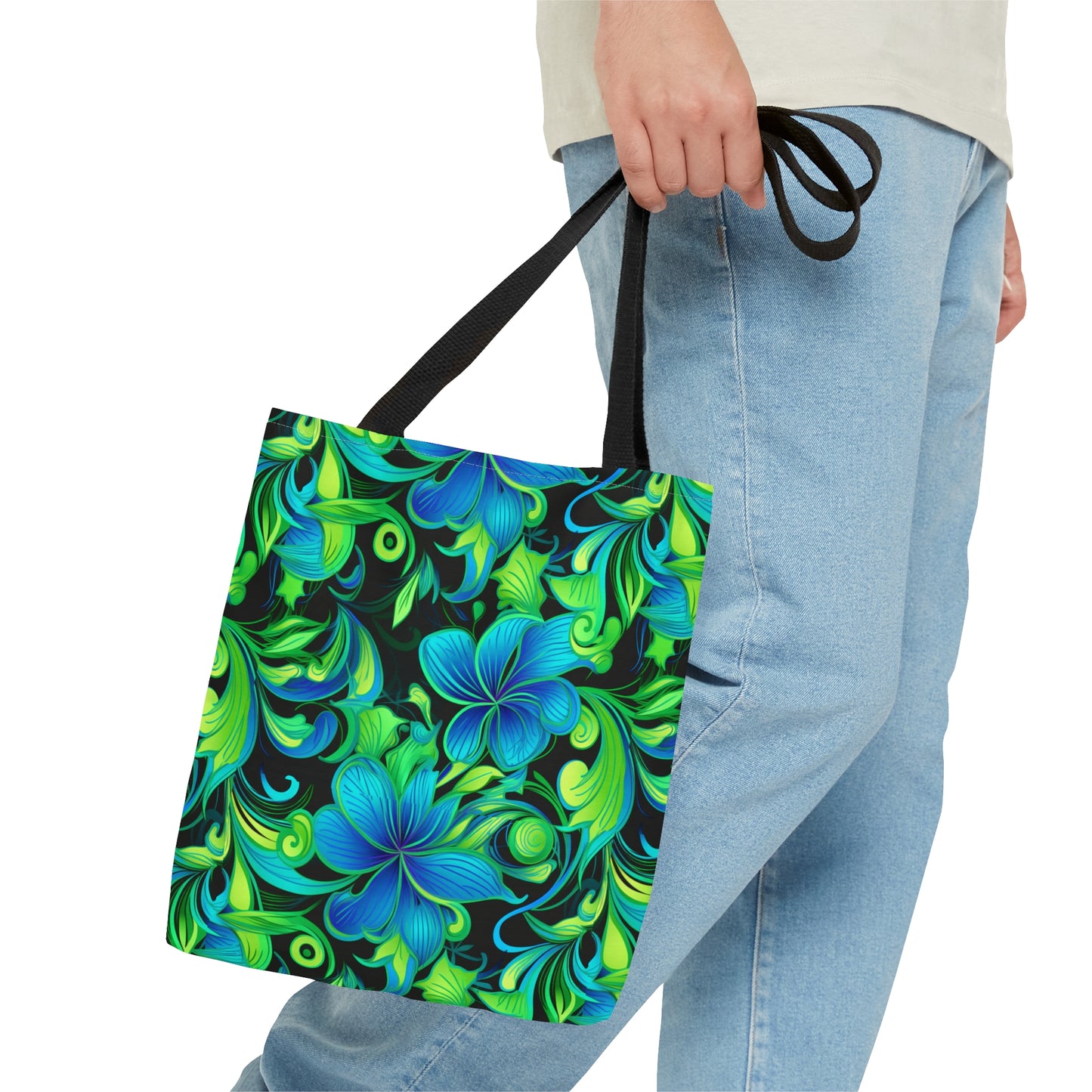 Surface Beach Volleyball Club Floral Tote Bag (AOP)