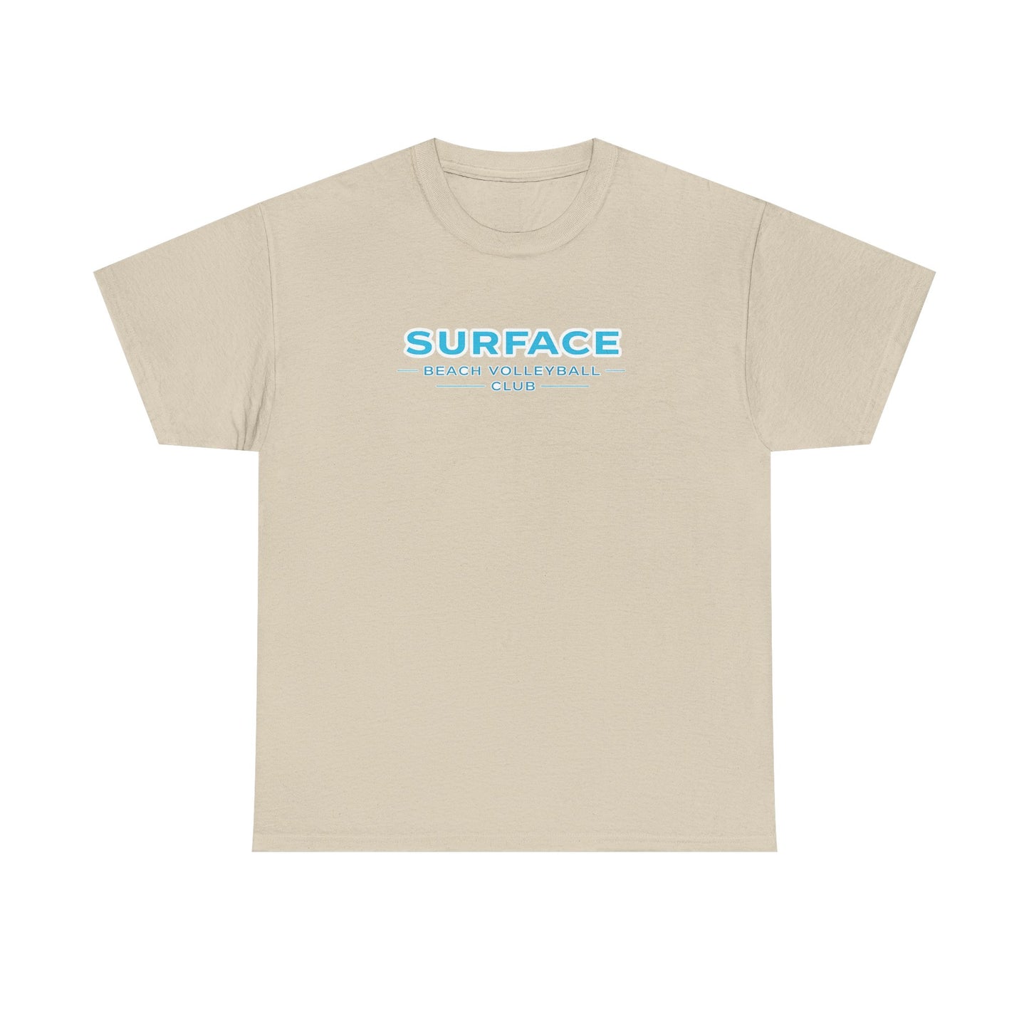 Surface Beach Volleyball Club T-Shirt — Coastal Sunset Volley Tee