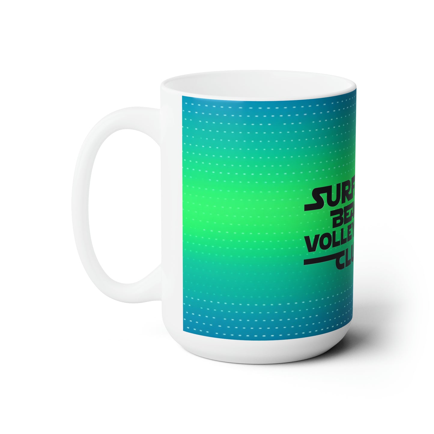 Surface Beach Volleyball Club Ceramic Mug 15oz