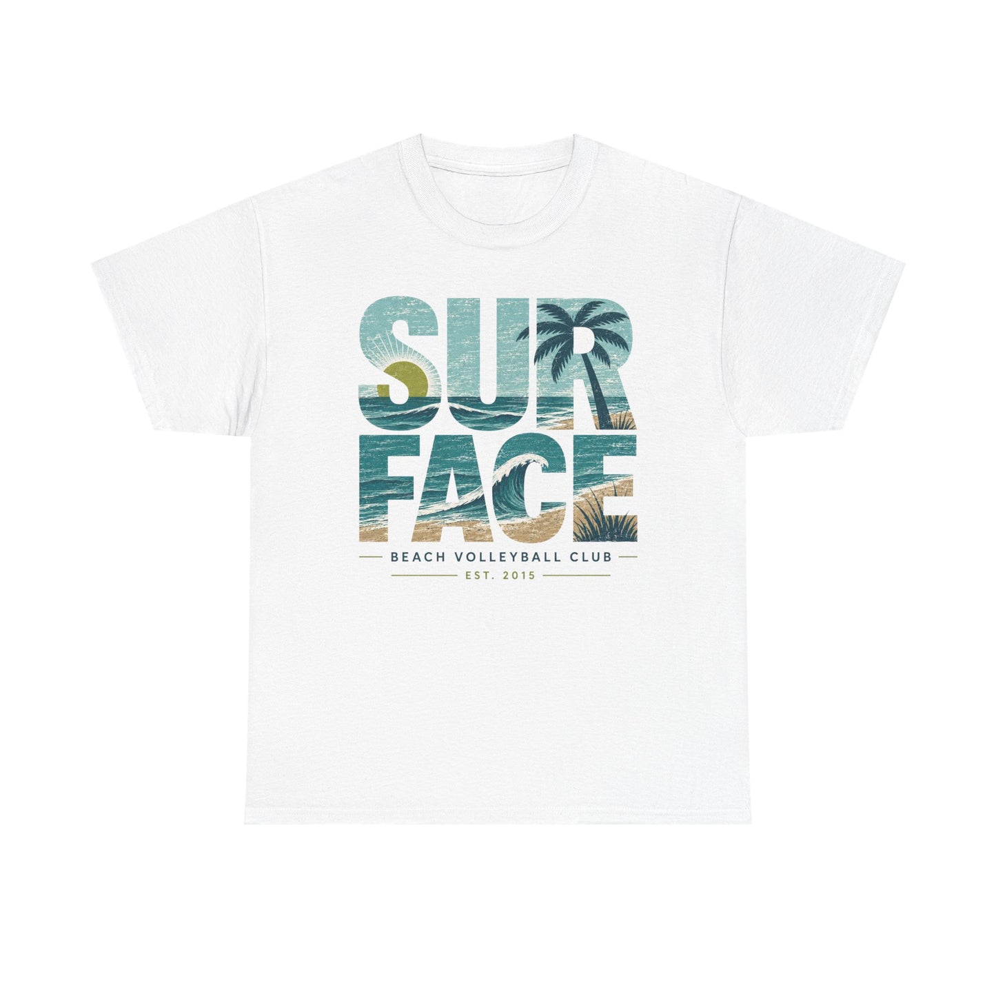 Surface Beach Volleyball Club T-Shirt — Surf Graphic Tee