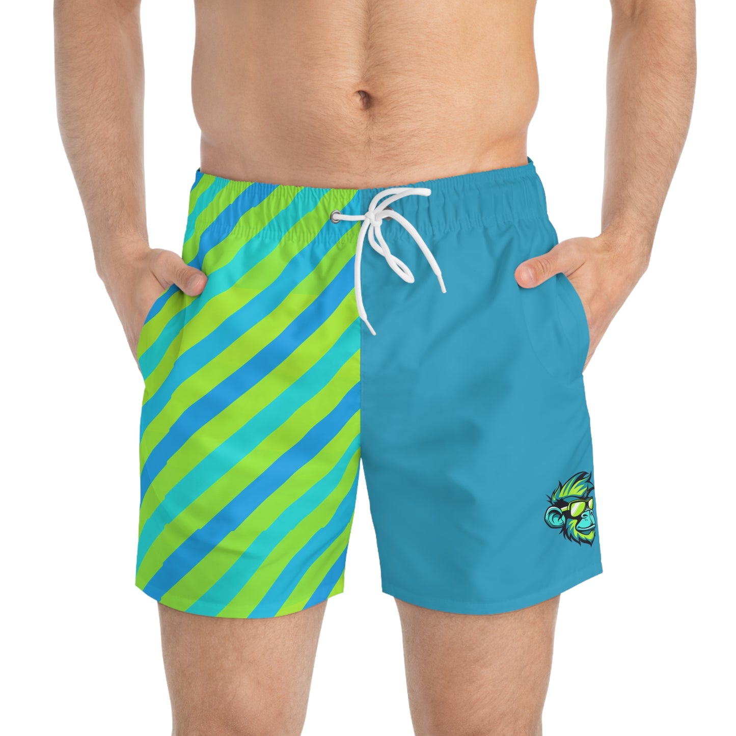 Mascot Surface Beach Volleyball Club Modern Swim Trunks