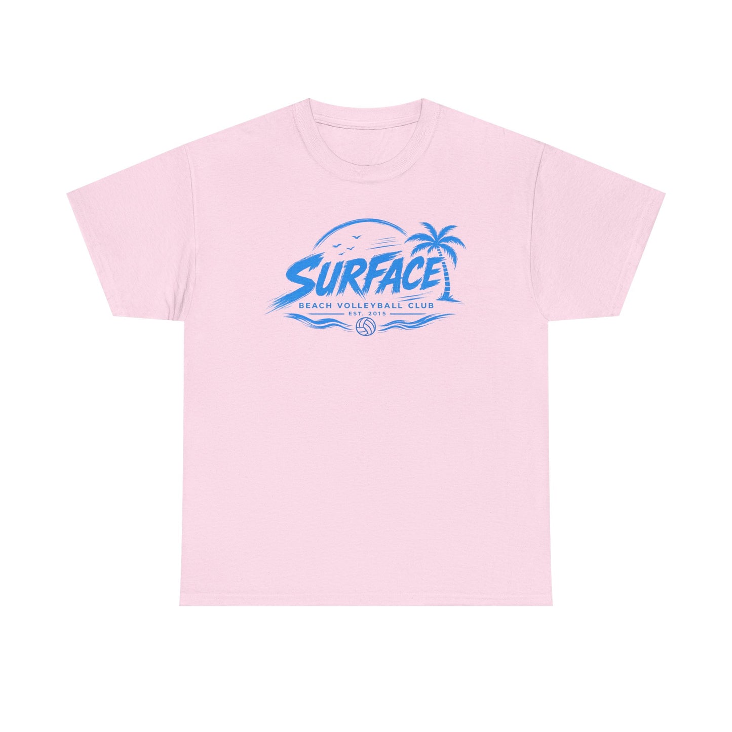 Surface Beach Volleyball Club T-Shirt — Coastal Surf Logo Tee