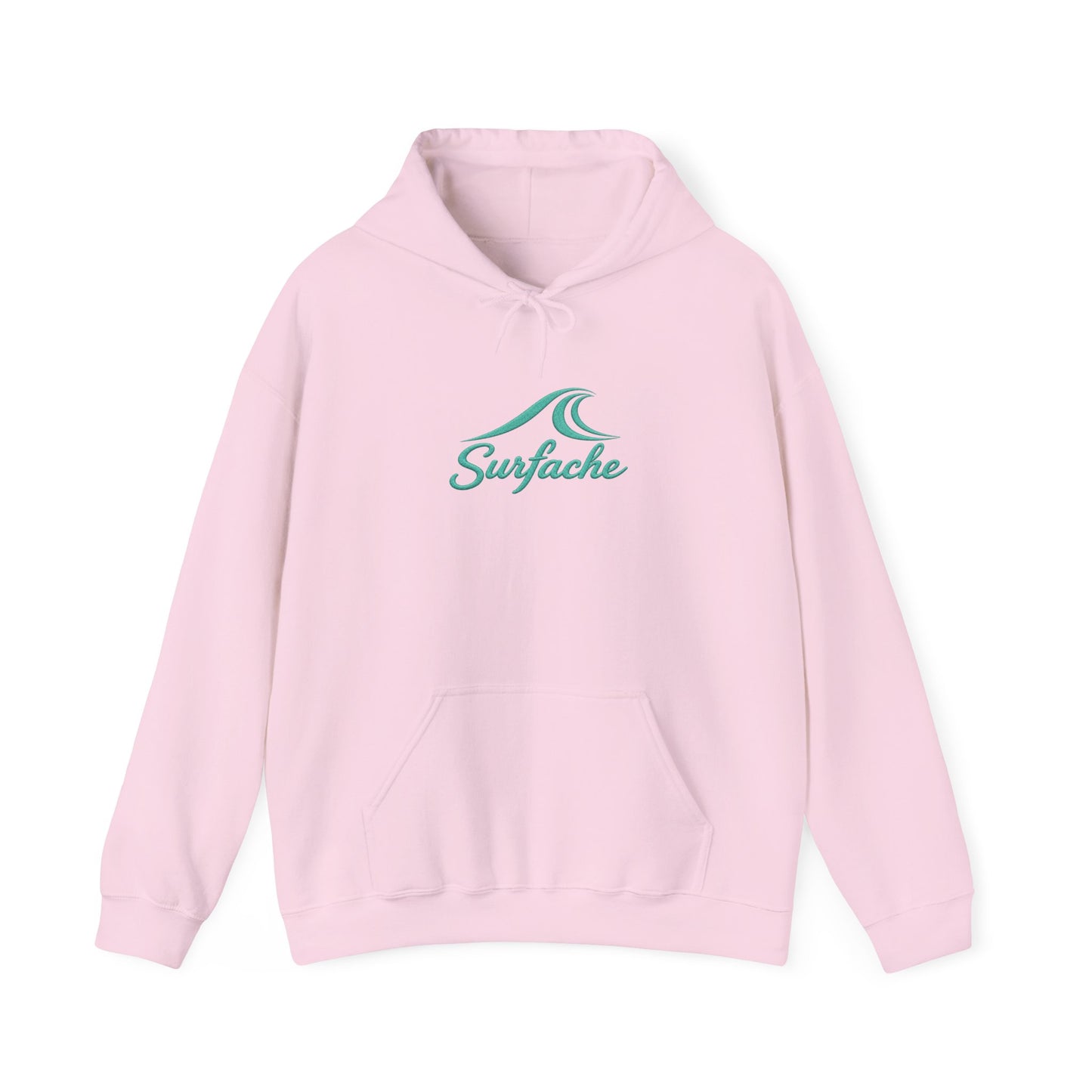 Surfache World Cup Wave Hoodie — Vintage Surf Patch Graphic Hooded Sweatshirt