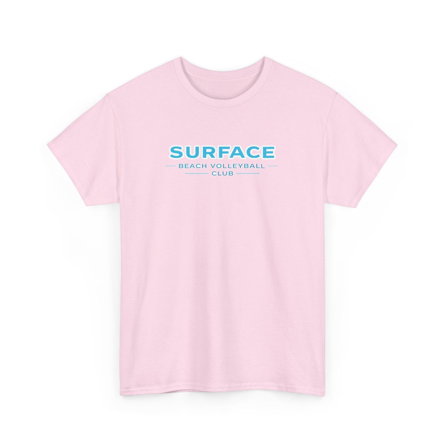 Surface Beach Volleyball Club T-Shirt — Coastal Sunset Volley Tee