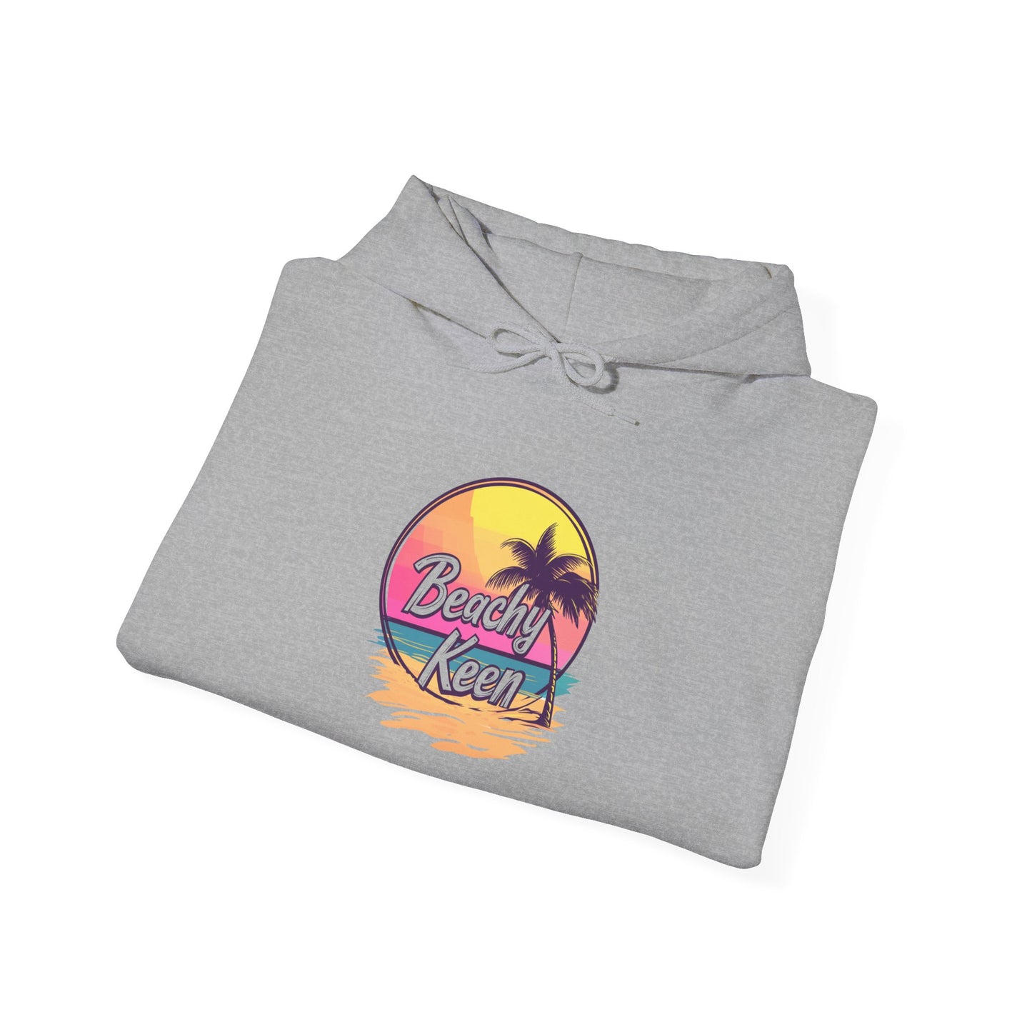 Beachy Keen Surface Beach Volleyball Unisex Heavy Blend™ Hooded Sweatshirt