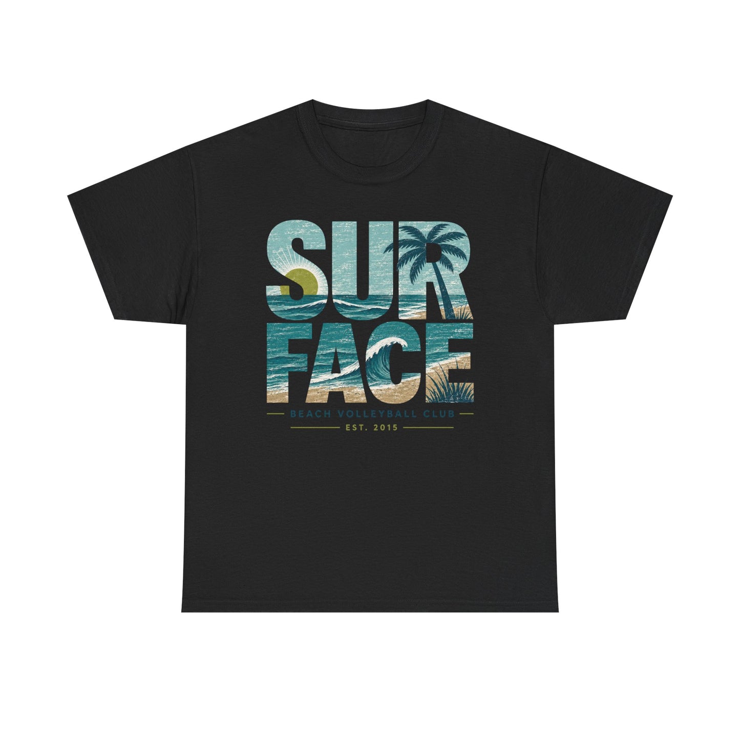 Surface Beach Volleyball Club T-Shirt — Surf Graphic Tee