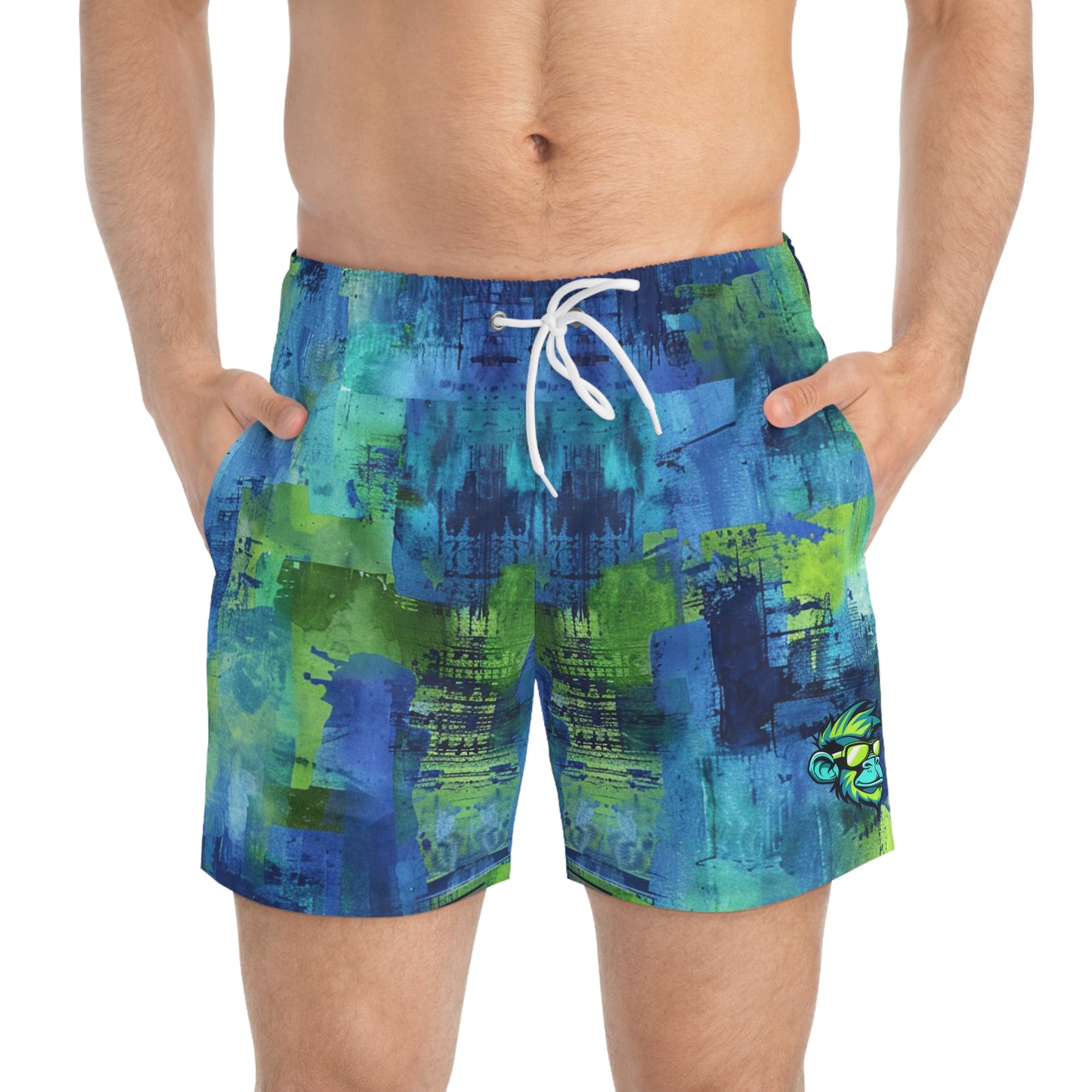 Mascot Surface Beach Volleyball Club Modern Swim Trunks