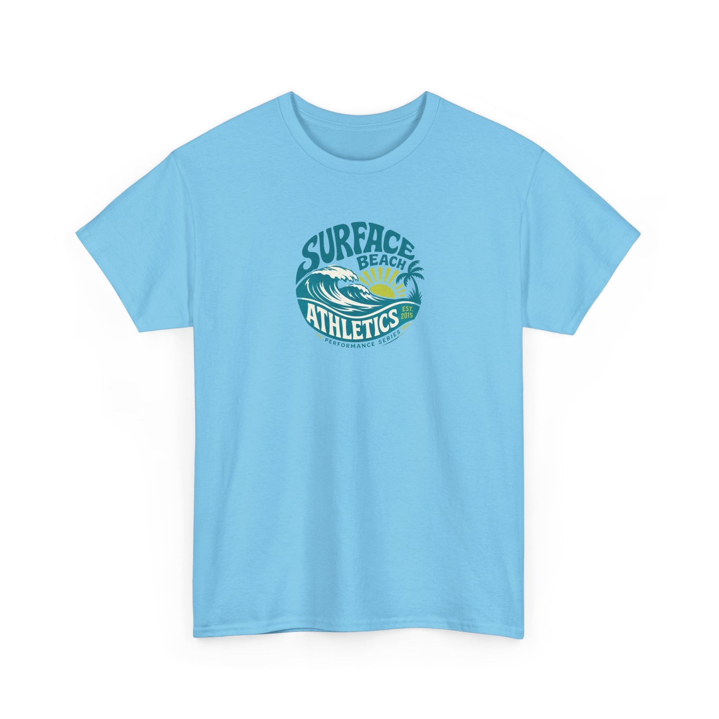 Surface Beach Athletics T-Shirt — Coastal Surf Vintage Tee
