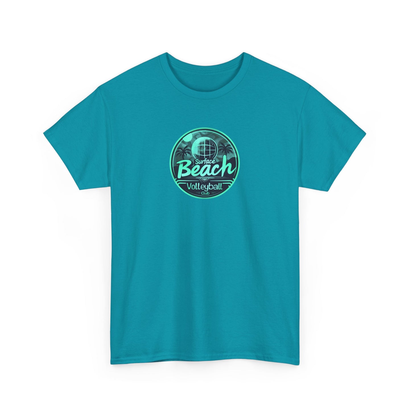 Icon Surface Beach Volleyball Club Unisex Heavy Cotton Tee