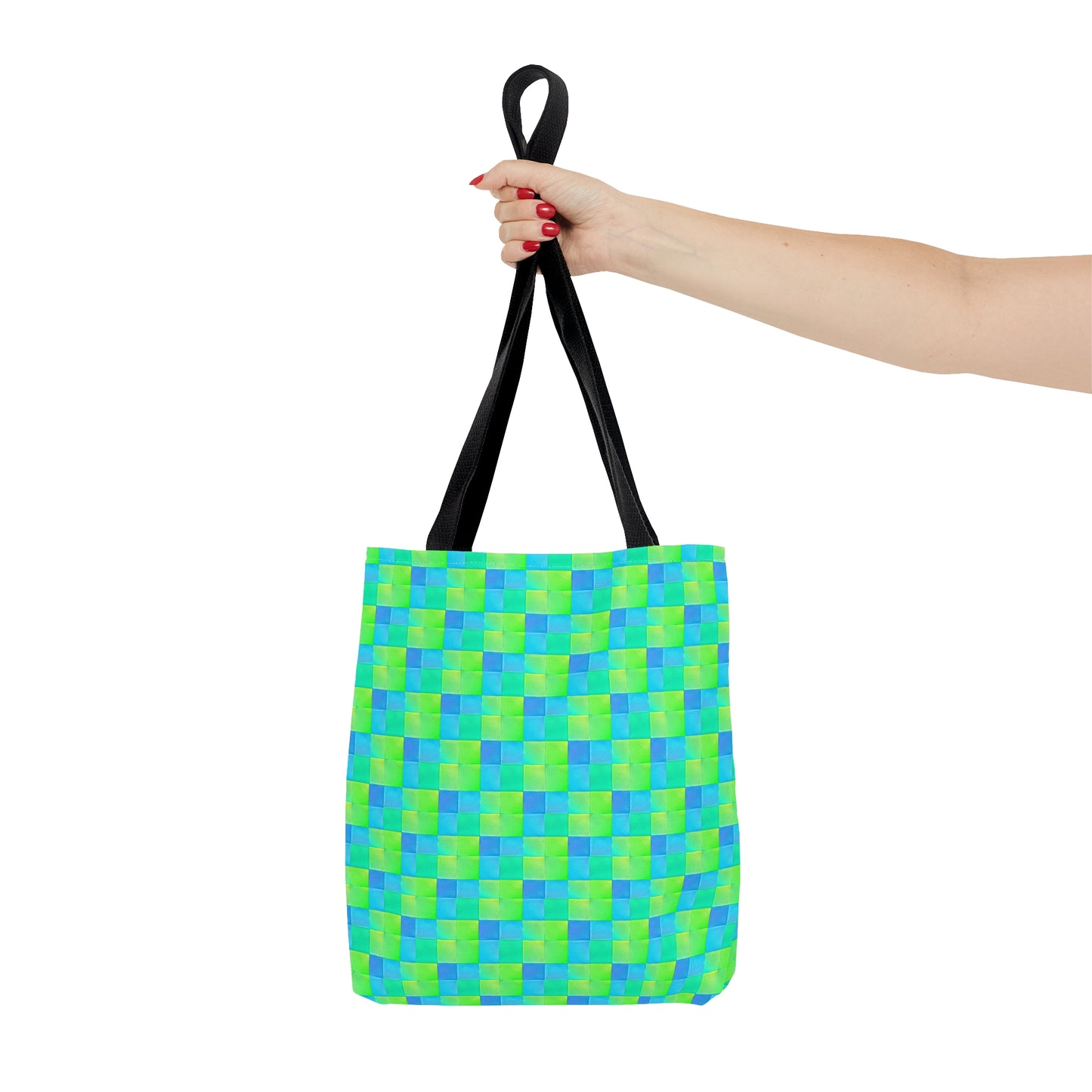 Moda Urbano Checkered Travel Tote Bag