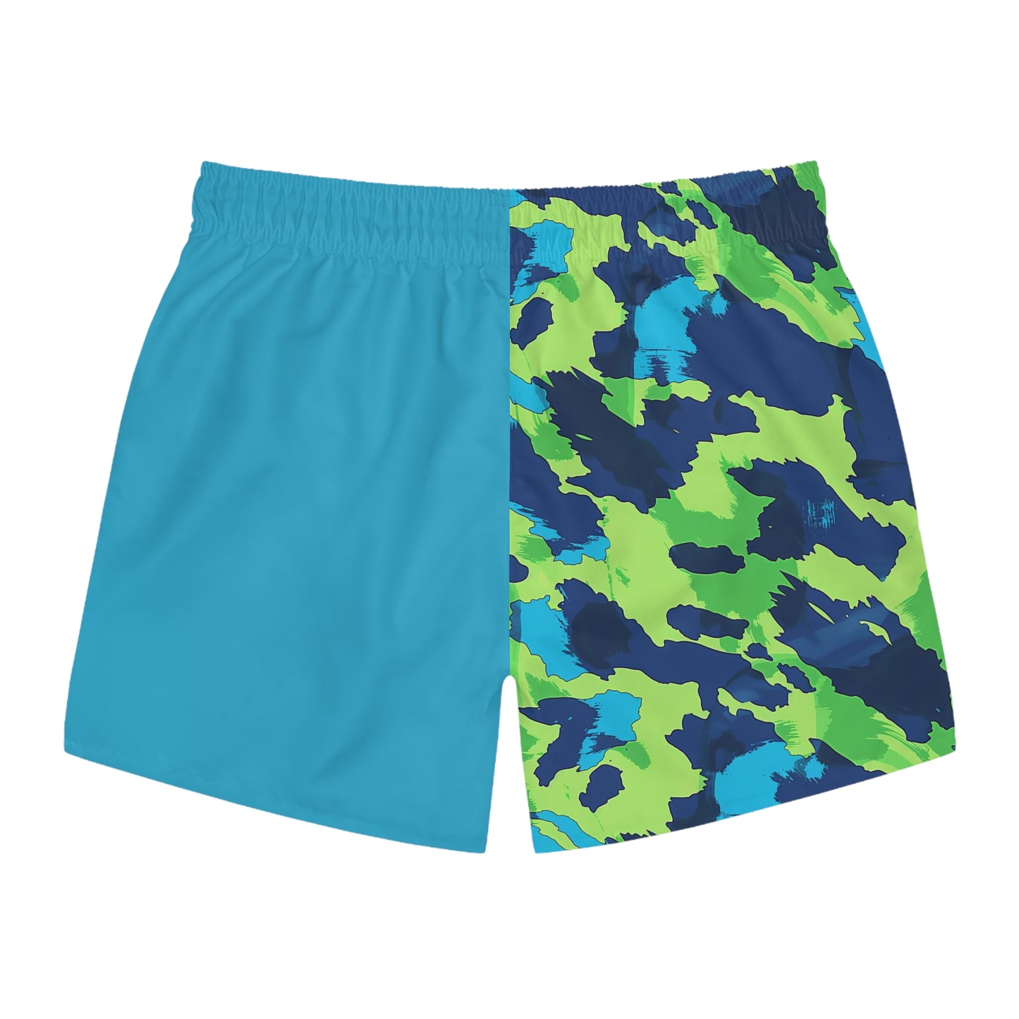 Mascot Surface Beach Volleyball Club Color Block Modern Swim Trunks