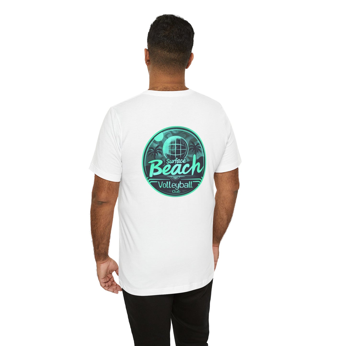 2024 Mascot Icon Surface Beach Volleyball Club Unisex Jersey Short Sleeve Tee