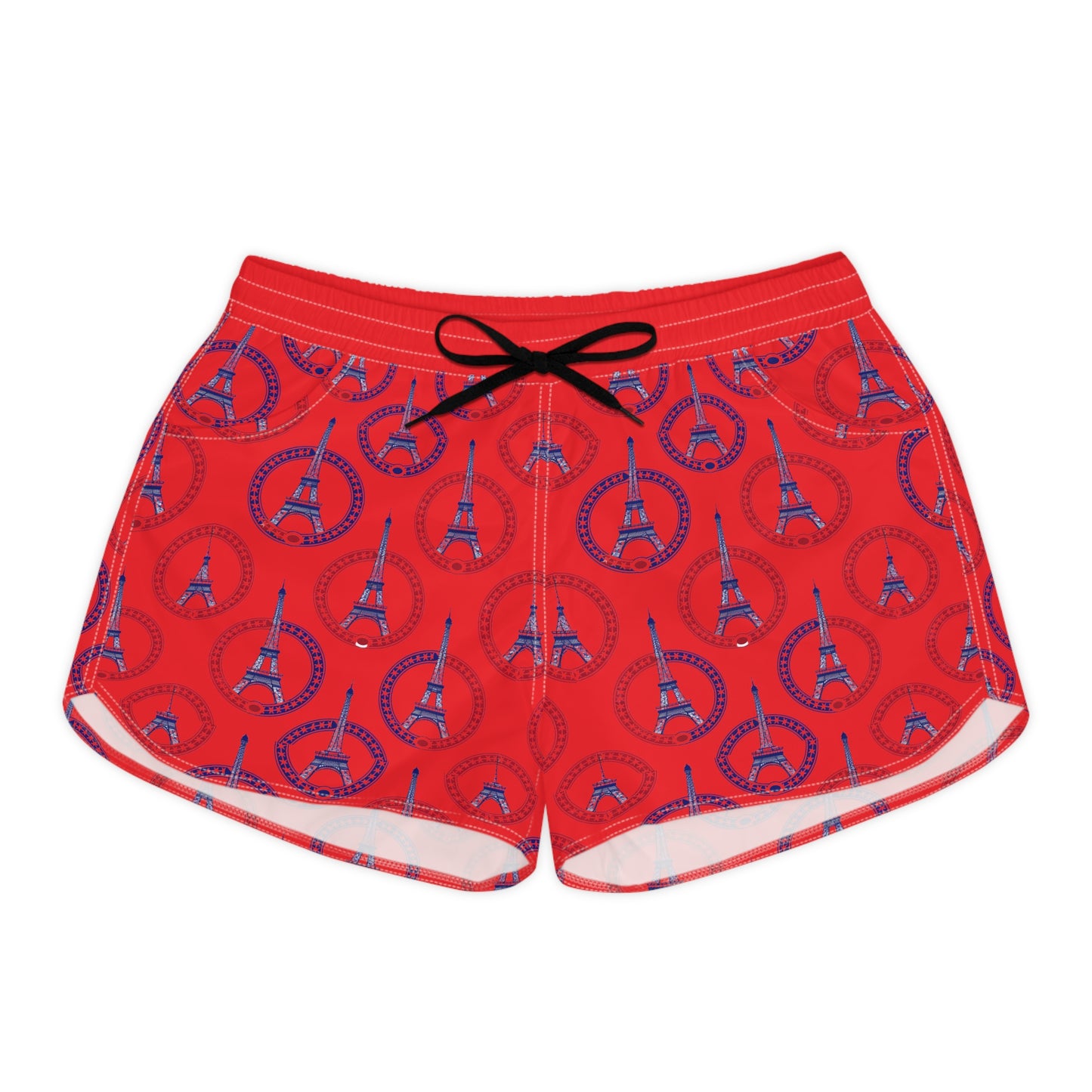 Paris Olympics Inspired Cover Up Women's Casual Shorts (AOP)