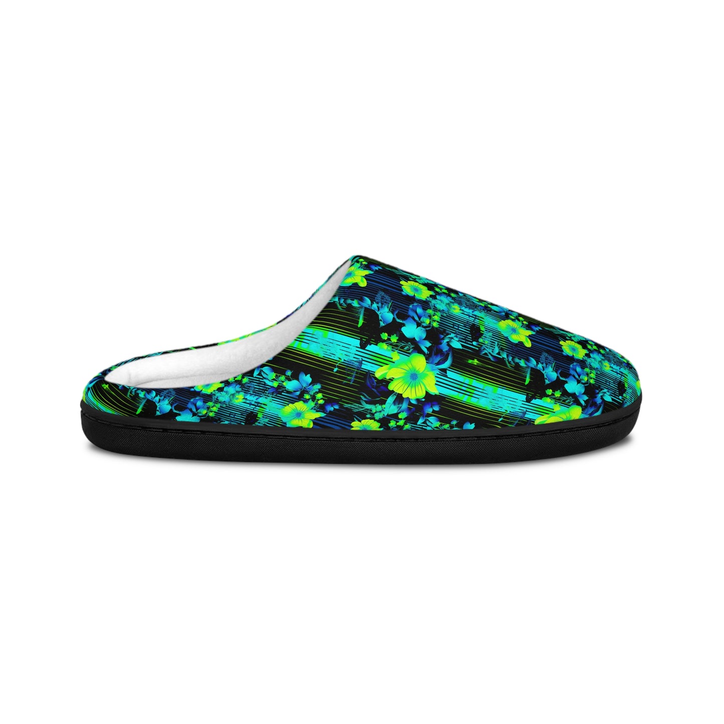 Surface Beach Volleyball Club Floral Striped Men's Indoor Slippers