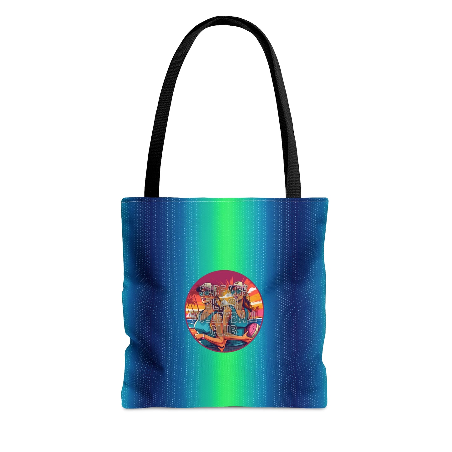 Surface Beach Volleyball Club Logo Tote Bag (AOP)