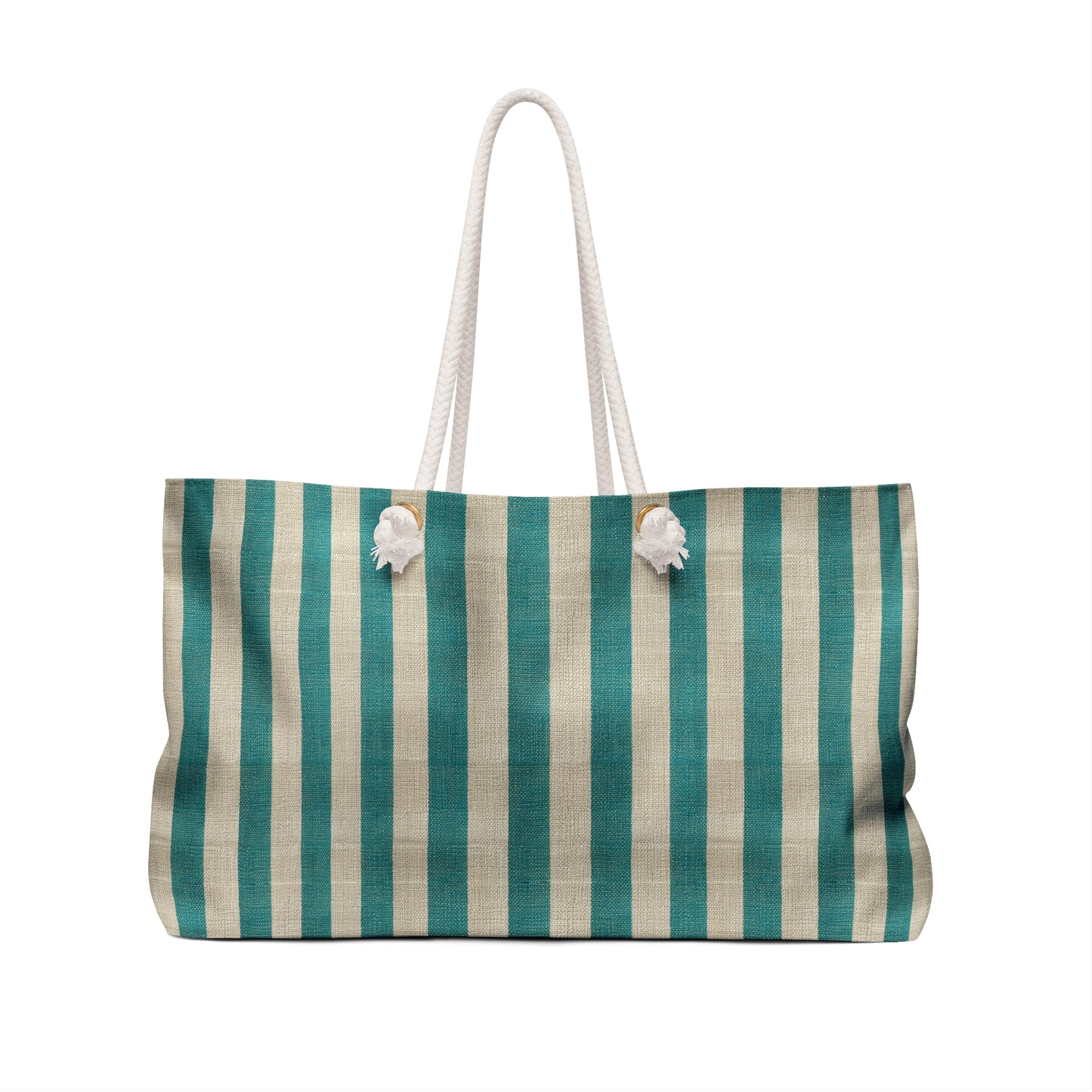 Surfache Adriatic Club Striped Weekender Bag — Surf & Sail Logo Tote