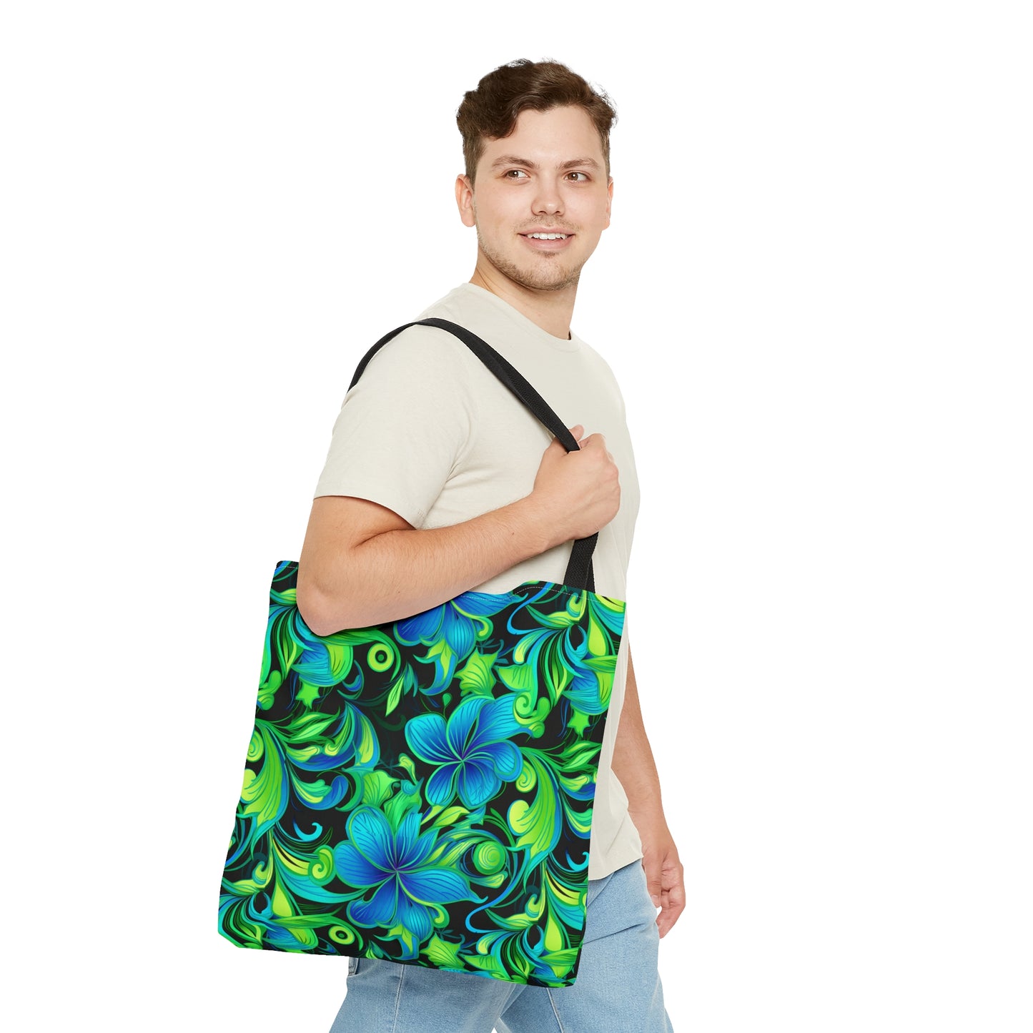 Surface Beach Volleyball Club Floral Tote Bag (AOP)