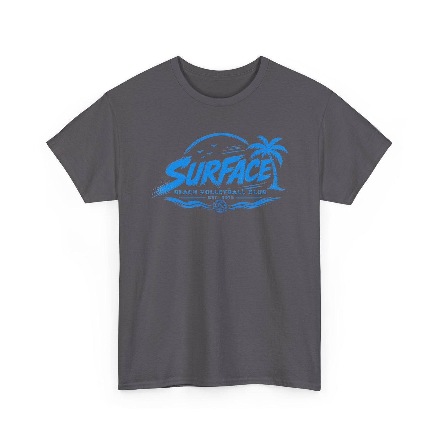 Surface Beach Volleyball Club T-Shirt — Coastal Surf Logo Tee