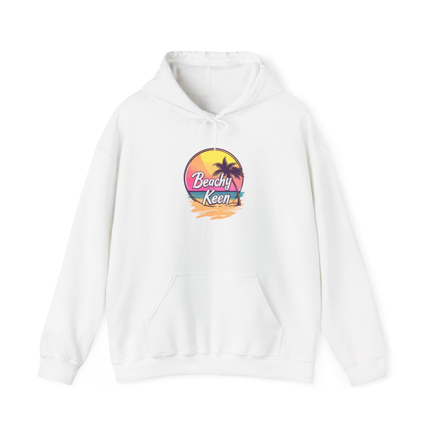 Beachy Keen Surface Beach Volleyball Unisex Heavy Blend™ Hooded Sweatshirt