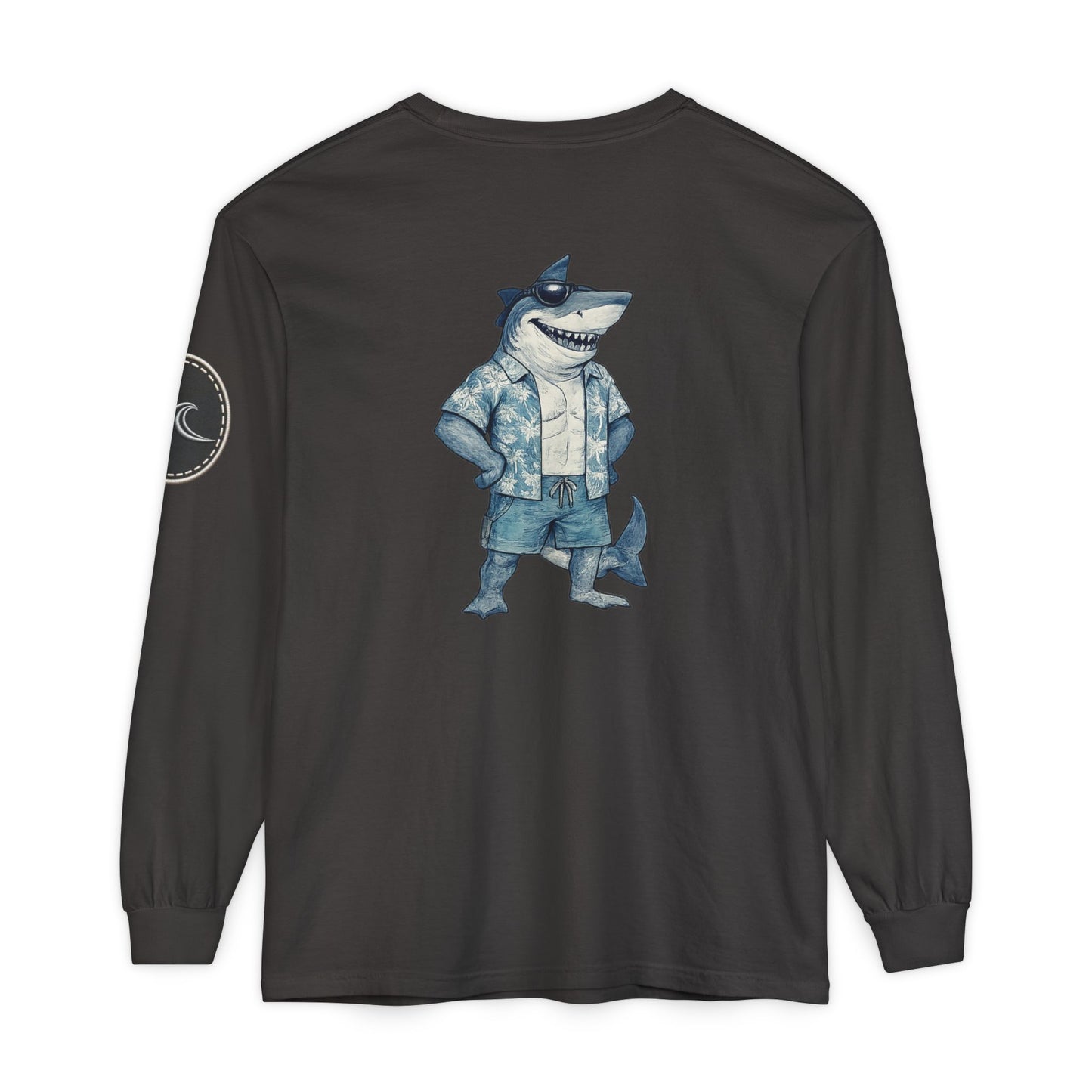Surfache Shark Graphic Long Sleeve Tee