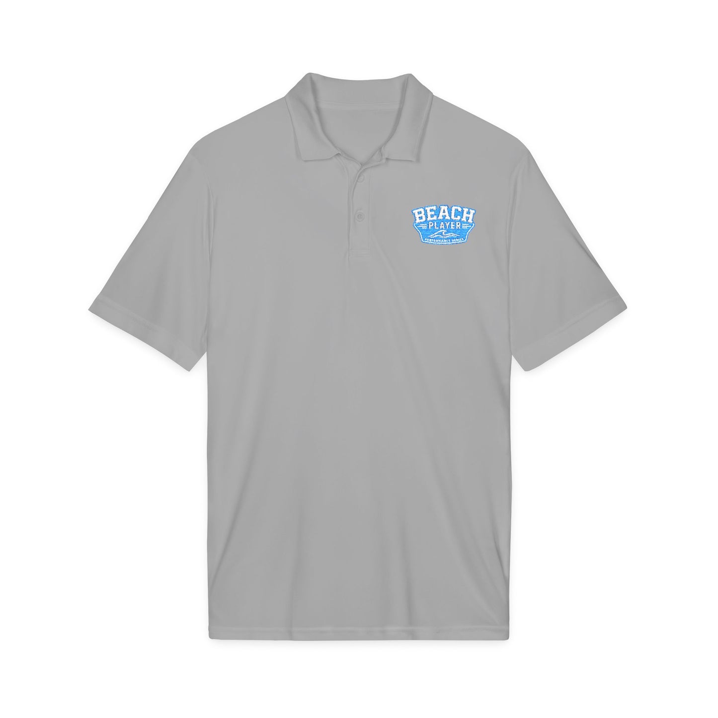 Surface Beach Vibes Polo Shirt — "Beach Week" Distressed Logo Performance Polo