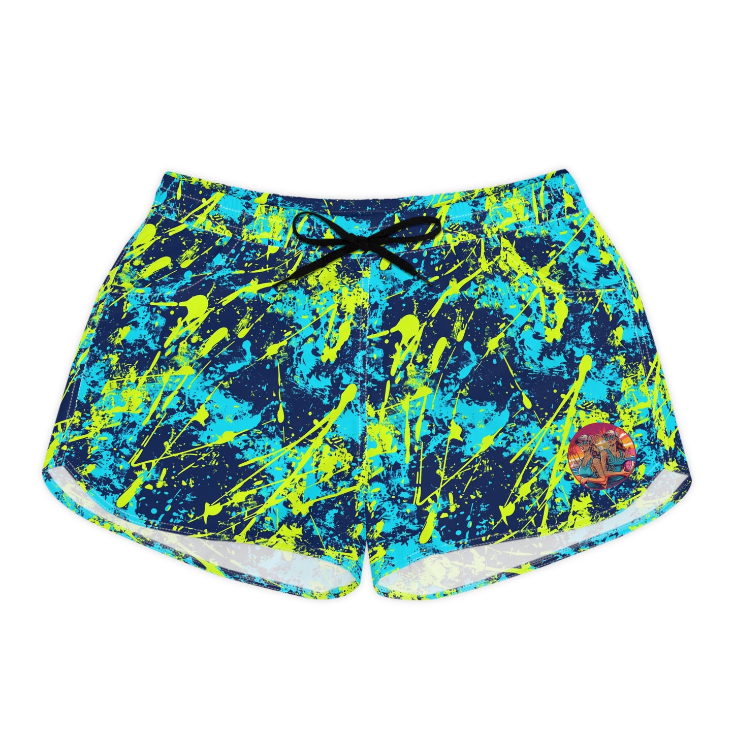 Surface Beach Volleyball Club Geometric Cover Up Women's Casual Shorts (AOP)