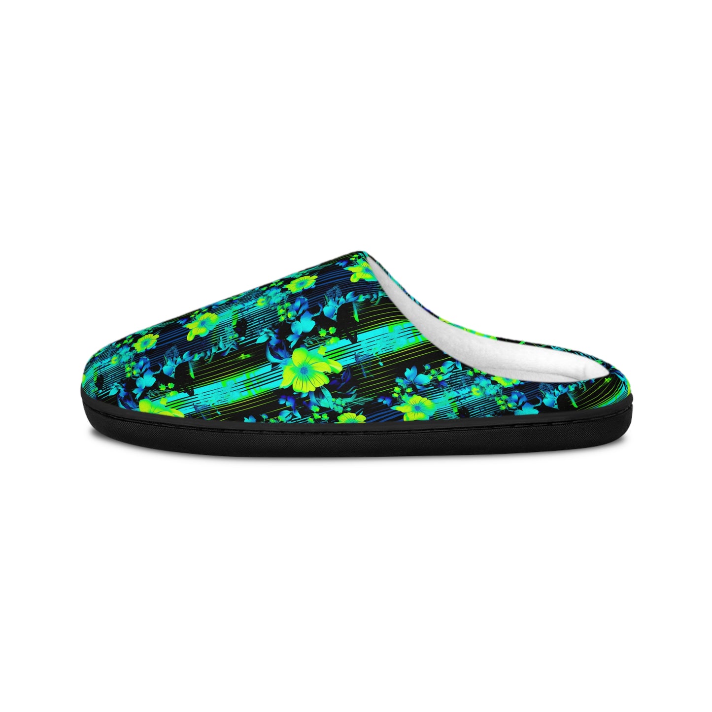 Surface Beach Volleyball Club Floral Striped Men's Indoor Slippers