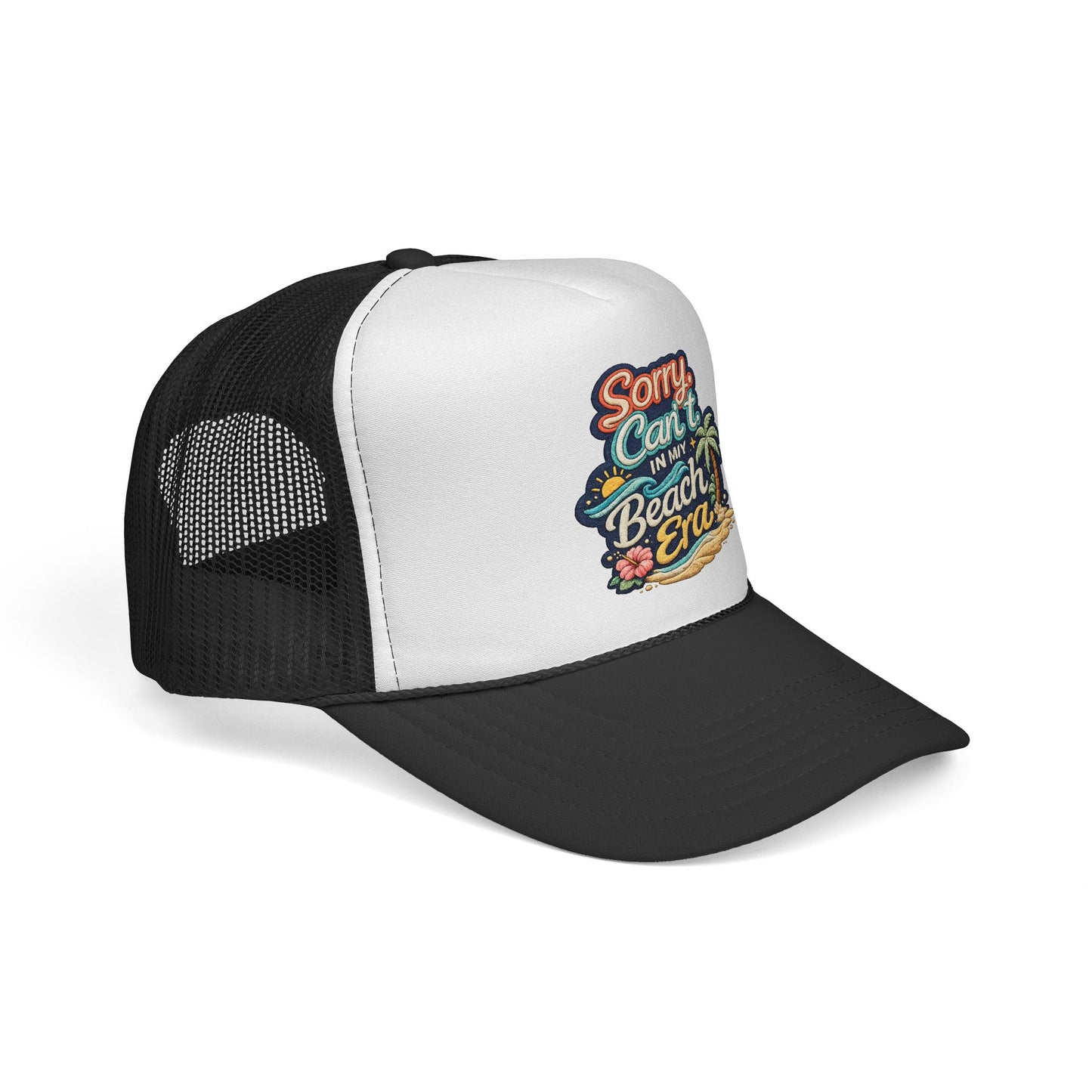 Sorry Can’t — Beach Vibes Trucker Cap