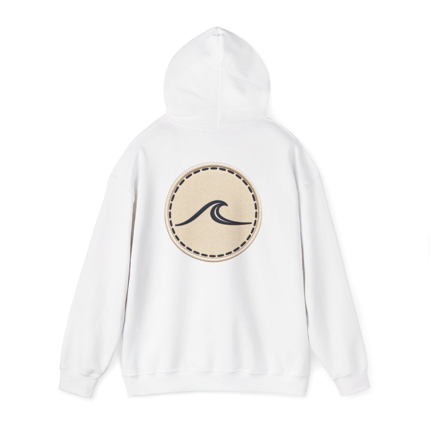 Surfache Wave Logo Hoodie — Coastal Surf-Inspired Pullover
